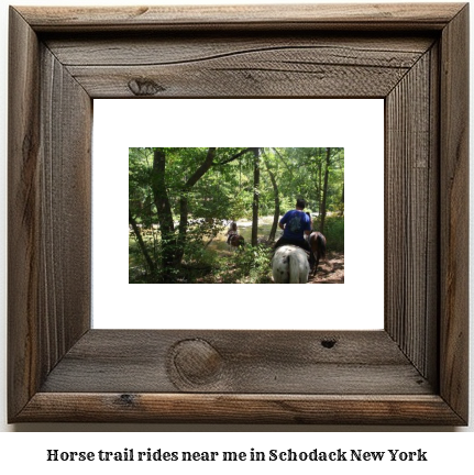 horse trail rides near me in Schodack, New York